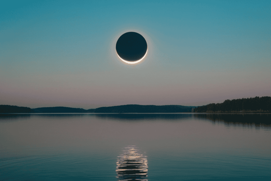 A Origem e a História dos Eclipses Lunares