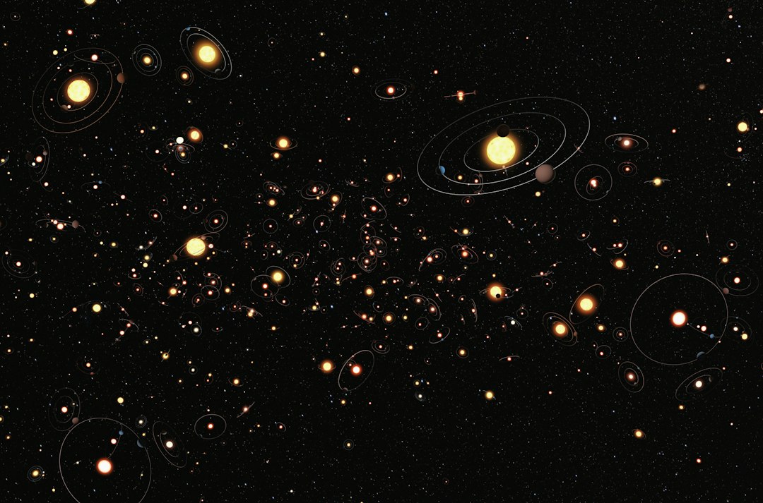Aglomerado globular Omega Centauri fotografado com telescópio