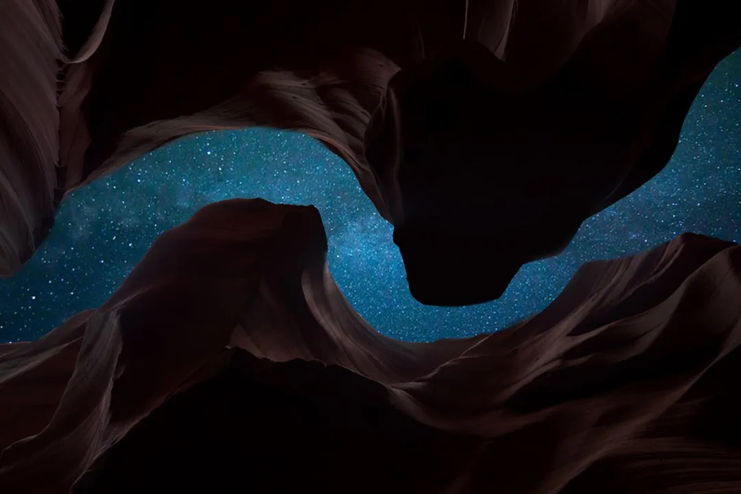 Sistema de canyons Valles Marineris em Marte visto do espaço