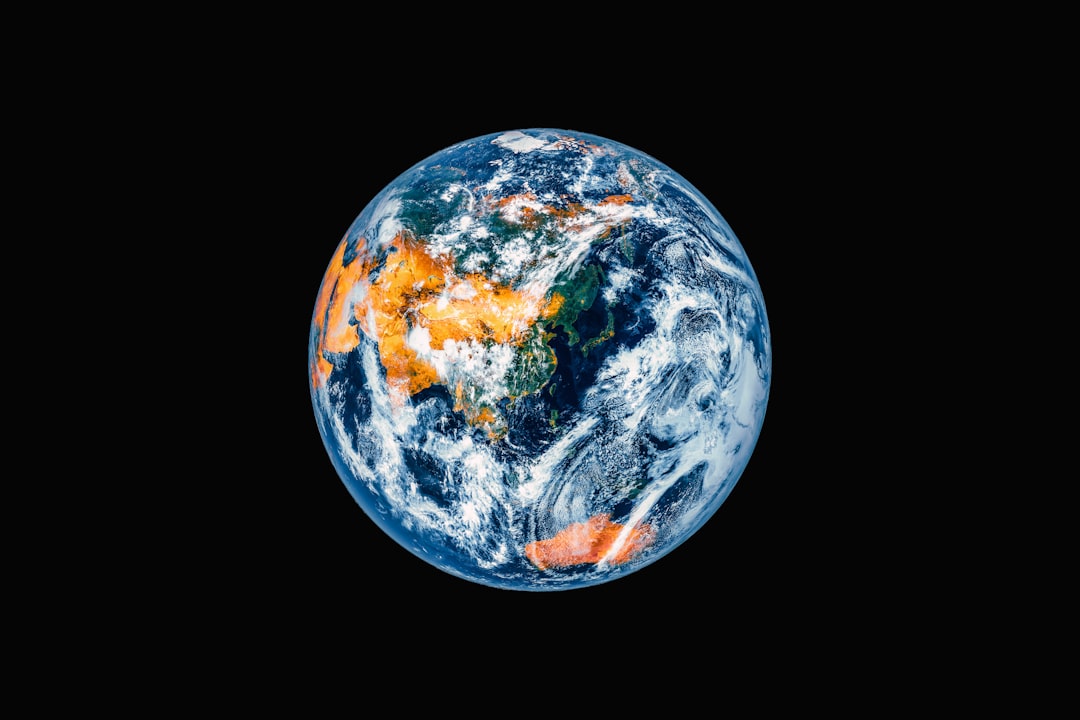 Inclinação da Terra mostrando as diferentes estações do ano